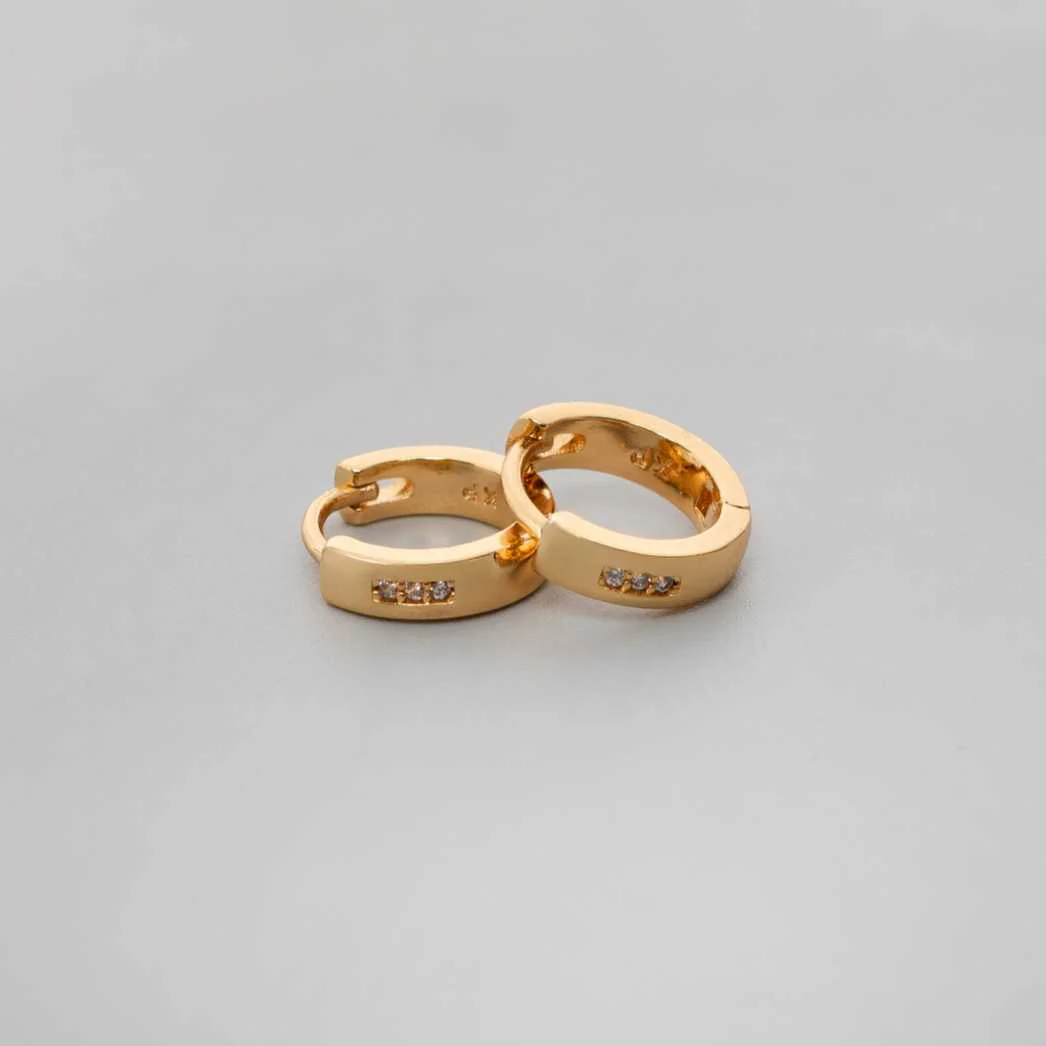 Crystal Strip Earring - Image 2