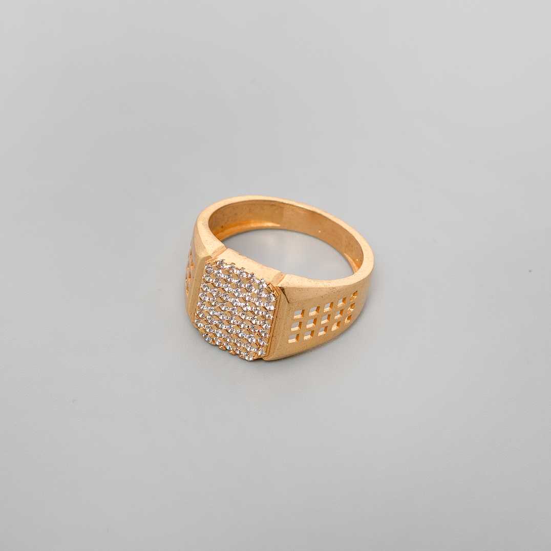 Diamond Grid Ring - Image 2