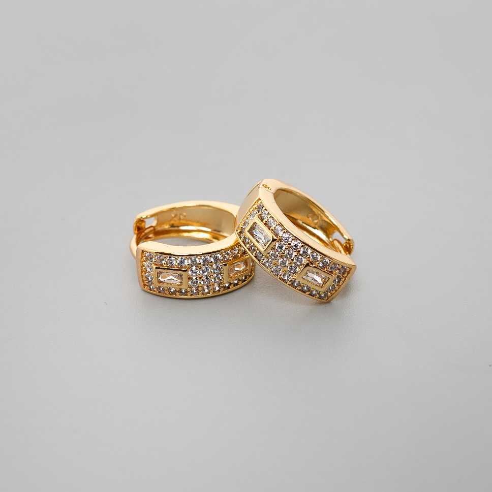 Diamond Row Earring - Image 2