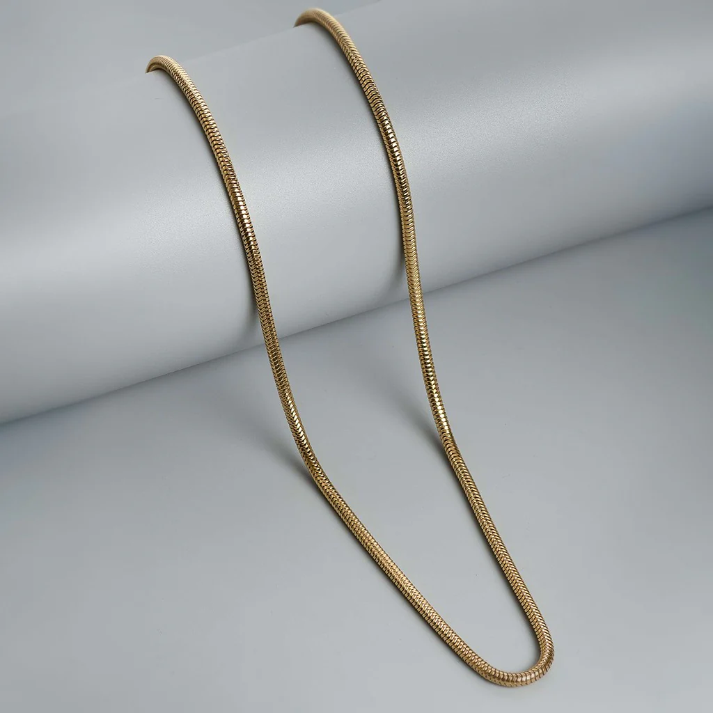 Snake 18K Gold Plated Chain
